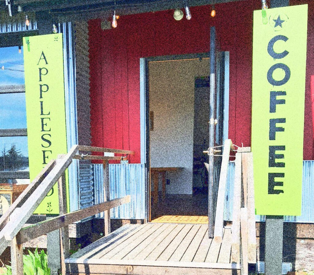 Appleseed Coffee Back Enterance